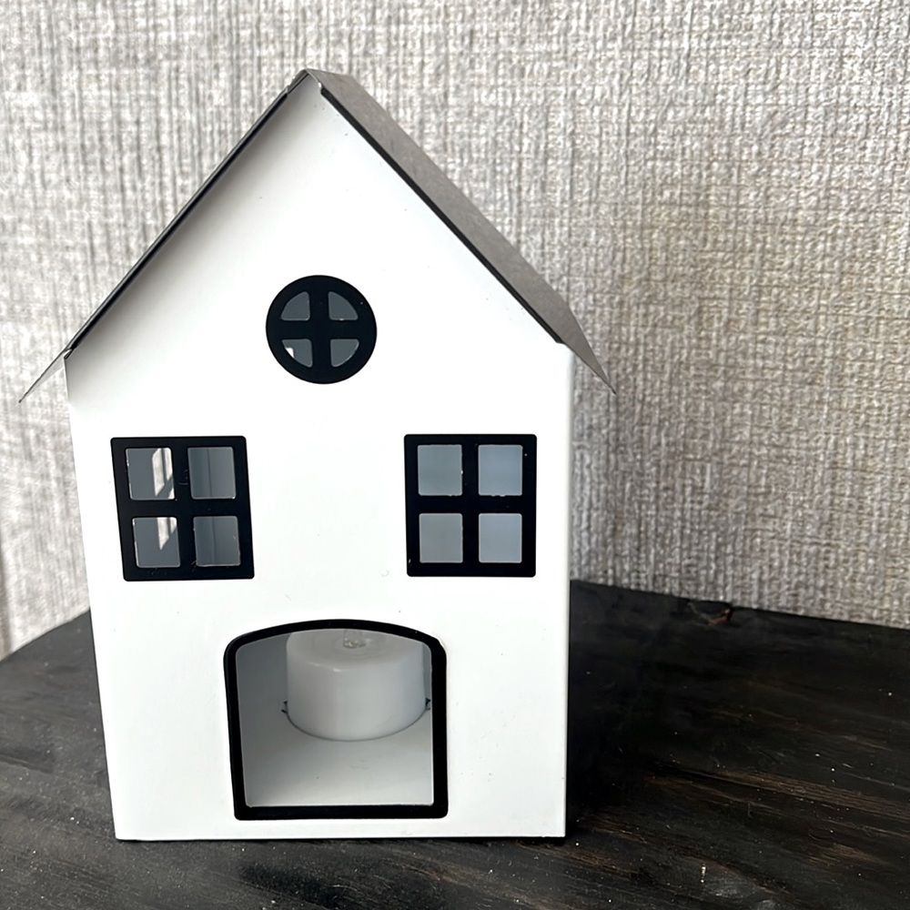 Home decor. Target. Rae Dunn esthetic. Black and white. Light up.